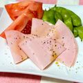 なおミール's cooksnap of when they made ハム1枚でご飯が美味し。究極手抜きレシピ.