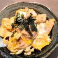 moeoke's cooksnap of when they made 鶏肉と豆腐の卵とじ.