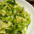 菜つ実☆ミ's cooksnap of when they made 簡単❗️キャベツと豆苗のナムル.