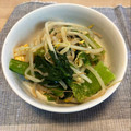 ゆうそら5812's cooksnap of when they made もやしと小松菜のたらこ炒め.