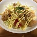 ☆あさ's cooksnap of when they made 【リメイク】生姜焼♪てりマヨおかずサラダ.