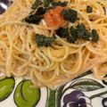 ＋あゆあゆ＋'s cooksnap of when they made 明太子(たらこ)クリームパスタ 簡単.