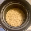 さすらい's cooksnap of when they made 土鍋で玄米の炊き方（吸水バージョン）.