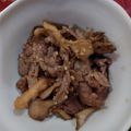 くりしぃ's cooksnap of when they made きのこでヘルシー牛のしぐれ煮♪.