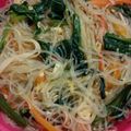 まきん家's cooksnap of when they made ■中華風♪ほうれん草の春雨サラダ■.