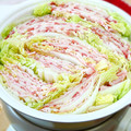 Satoco❋'s cooksnap of when they made 白菜と豚バラ肉のミルフィーユ鍋.