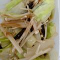 ばたみそーぱん☆'s cooksnap of when they made レンチン♪春キャベツとえのきの塩昆布あえ.