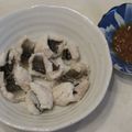 youtapapa's cooksnap of when they made ☆冷たい鱧（はも）湯引き～南高梅肉添え☆.