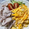 ♬のんのこ日和♬'s cooksnap of when they made 豚しゃぶ冷やし中華.