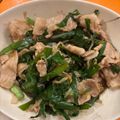 よりさく♡'s cooksnap of when they made とっても簡単♪豚バラ肉とニラ炒め。.