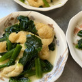 yupi♪ko's cooksnap of when they made 簡単副菜🐾ほうれん草と油揚げの煮浸し.
