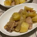 まくのうち's cooksnap of when they made 鶏肉でとろとろ塩肉じゃが.