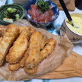 ととろ＆めい's cooksnap of when they made 簡単揚げ焼き　かじきのタルタルソースかけ.