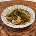 コムギ大好き's cooksnap of when they made 切り昆布の煮物（野菜入りさつま揚げ）.