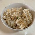 papikun's cooksnap of when they made 天かすネギおにぎり＠貧乏飯.