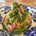 Rieko_ｓ♪♪'s cooksnap of when they made ＊菜の花とベーコンの柚子胡椒パスタ＊.