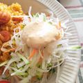 ぽむぽむまりん's cooksnap of when they made びっくりドンキー風♪大根サラダ.