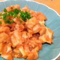 ちーまぐ's cooksnap of when they made 厚揚げでかさまし♪辛くないエビチリ.