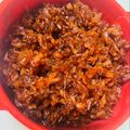 honeymiu's cooksnap of when they made 常備菜＊生姜の佃煮＊混ぜご飯にも♬.
