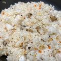 わかなみママ's cooksnap of when they made フライパンでシーフードピラフ.