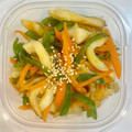 __おもち's cooksnap of when they made ピーマンにんじんちくわごま炒め.
