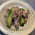 クック03MQGL☆'s cooksnap of when they made ✜豚肉ときゅうりの中華炒め✜.