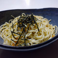 ちくわ君's cooksnap of when they made お茶漬けの素で★簡単和風パスタ.