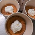 moka0726's cooksnap of when they made 米粉の生シフォンカップケーキ.