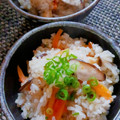❤️かわだん❤️'s cooksnap of when they made ♧ツナと油揚げの五目炊き込みごはん♧.