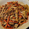 ウッピィ's cooksnap of when they made ご飯が進む🍚ごぼうとにんじんの肉味噌炒め.
