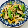 あっこ姉's cooksnap of when they made スナップえんどうの塩炒め.