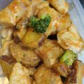 omiso's cooksnap of when they made 節約★鶏むね肉とさつま芋のケチャマヨ炒め.