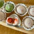 はなぴっち's cooksnap of when they made レンジde簡単！もちもち✿いちご大福✿.
