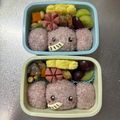 Chaaa_room's cooksnap of when they made 簡単キャラ弁＊ひとくちおにぎりゾウさん♪.