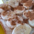 あゆたっくん's cooksnap of when they made シナモンバナナハニートースト♡.