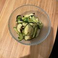 peanutsss's cooksnap of when they made ☆簡単☆茄子ときゅうりの即席浅漬け.