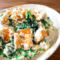 あっちゃんキッチン♪'s cooksnap of when they made ほうれん草と柿の白和え.