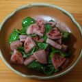 ｅｋ４'s cooksnap of when they made ハムステーキとピーマンのハーブソルト炒め.