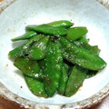 YCHキッチン's cooksnap of when they made 大量消費に♪簡単絹さやのバター醤油炒め.