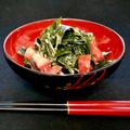 お料理ニャロメ's cooksnap of when they made ワカメのわさびマヨネーズサラダ.