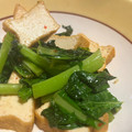 hiromi17's cooksnap of when they made のらぼう菜と厚揚げのピリ辛あえ.