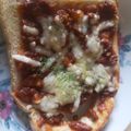くむちん's cooksnap of when they made 残ったミートソースでピザ風トースト.