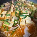 Albanana's cooksnap of when they made すりゴマたっぷり！坦々ゴマ鍋☆.