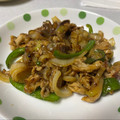 トシ17's cooksnap of when they made コク旨♡豚こまときのこのオイバター炒め.
