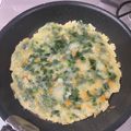 クックH9OGGT☆'s cooksnap of when they made 【離乳食 手づかみ】玉ねぎのチヂミ.