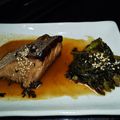 ｱｰﾁｬﾝﾏﾏﾁｬﾝ's cooksnap of when they made 妊娠、授乳中に！ぶりと春菊のピリ辛煮.