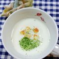 みっちゃん❇️68's cooksnap of when they made カリフラワーのスープ♬とろみはお米で♫.