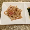 エリィガガ's cooksnap of when they made れんこんとベーコンのガーリック醤油炒め.