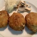 ♪たぁちゃん♪'s cooksnap of when they made メンチカツ☆キャベツ豚肉でｼﾞｭｰｼｰ.