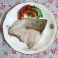 mmameco's cooksnap of when they made オーブンでぶりの塩焼き.